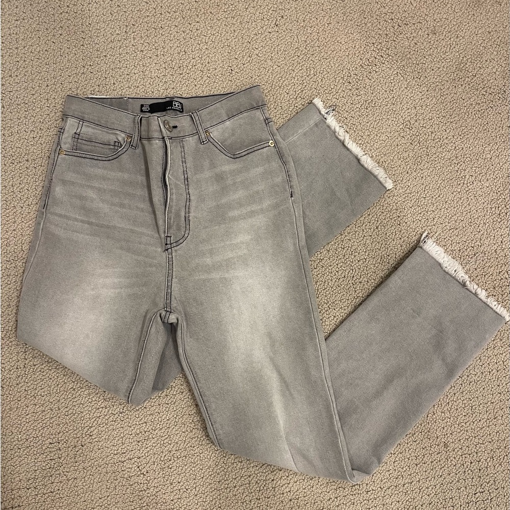 Gray-washed BBJ jeans